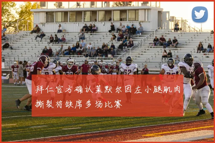 拜仁官方确认莱默尔因左小腿肌肉撕裂将缺席多场比赛